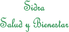 Sidra
Salud y Bienestar
